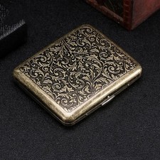 Retro Metal Cigarette Case