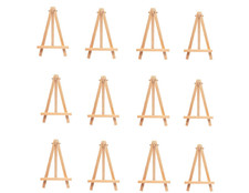 12Pcs Wooden Mini Easels