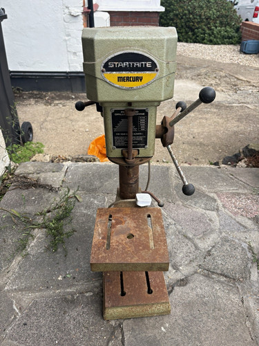 Startrite mercury bench drill - startrite,