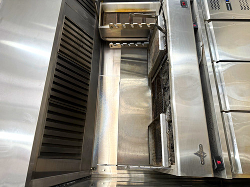 Roaster commercial charcoal - roaster,