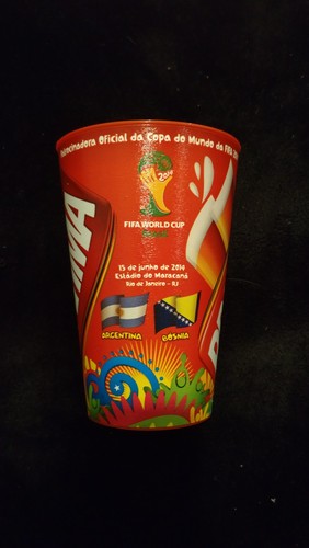 Argentina bosnia plastic cup - bosnia,