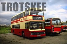 35mm Slide OK Travel Leyland Olympian Northern Counties F107UEF c1993 Original