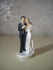  Bride & Groom Wedding Cake Topper Decoration 