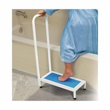Non-Slip Bath Step With Handle Elderly Disability Aid