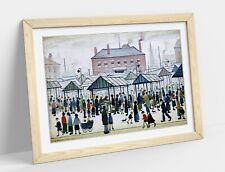 LS LOWRY, MARKET SCENE
