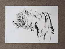 Rare Dave White Tiger Print Limited Edition of 25