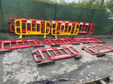 10x JSP Titan 2m Traffic Management barrier £150+ SAFETY Pedestrian Barrier Road
