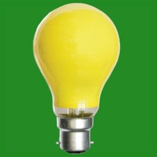 2x 25W Yellow Incandescent