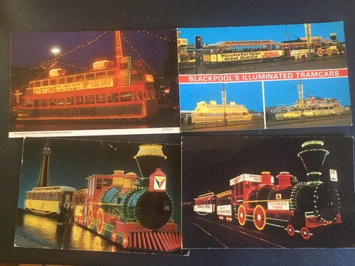 Vintage blackpool illuminated - vintage,