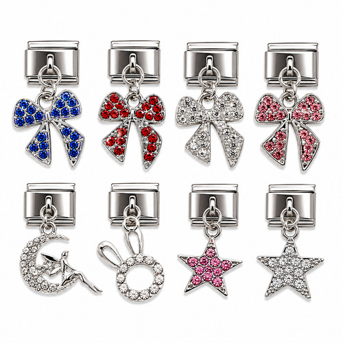 9mm italian dangle charms - 9mm,
