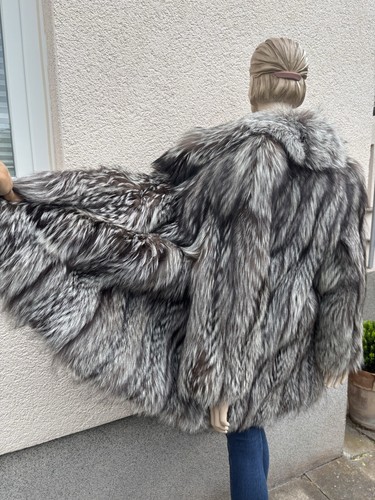 Real fur coat - real, fox