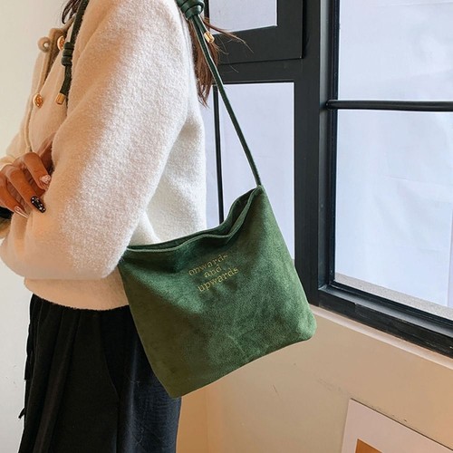 Suede shoulder bags rope - bags,