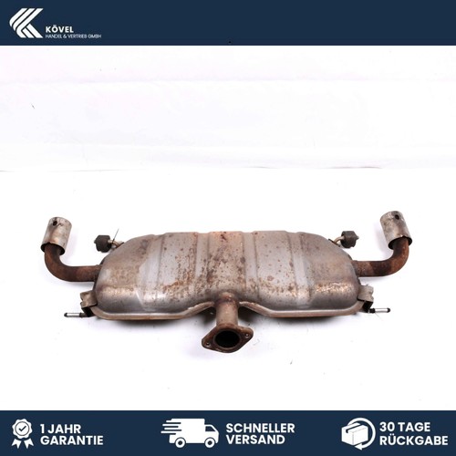Genuine rear silencer exhaust - rear,