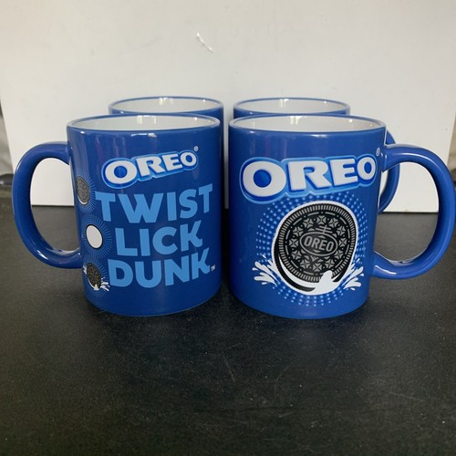 Blue ceramic oreo - cookie, twist