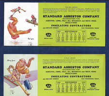 2 Vintage NMint Advertising