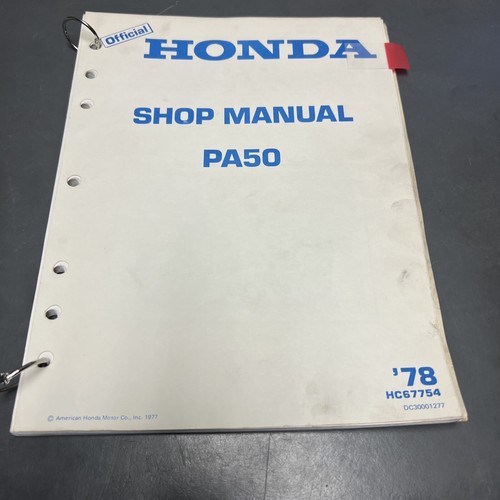 1978 honda pa50 moped scooter - moped,