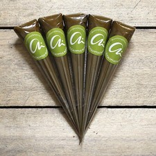 100% Organic Natural Henna Cones 20g | Made-to-order Fresh Mehndi |  Clog-Free