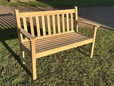 Barlow Tyrie Heavy Teak 120cm Lavenham Bench Garden Patio
