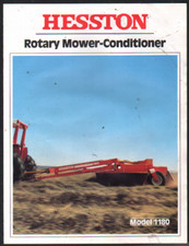 1979 HESSTON "Model 1180" Rotary Mower-Conditioner Brochure Leaflet