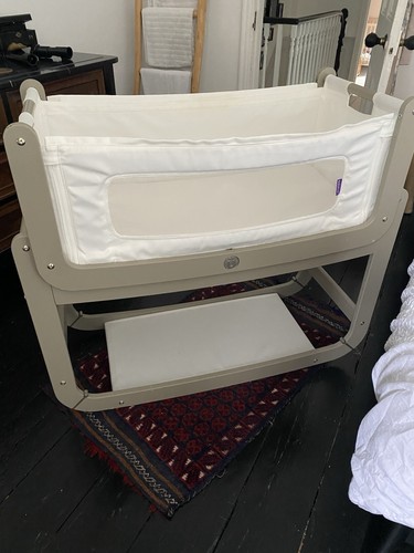Snuzpod white 1 bedside - 3-in-1,