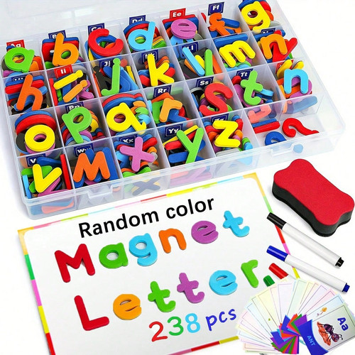 238pcs magnetic uppercase - uppercase, &