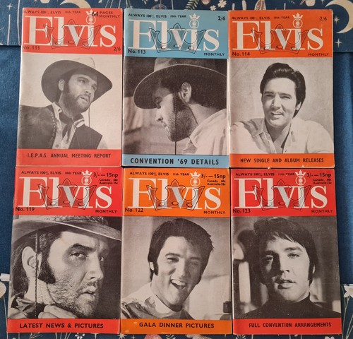 Elvis monthly magazine - x,