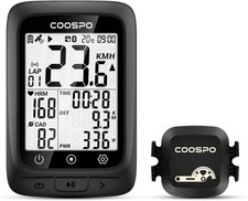 COOSPO ANT+ GPS Cycling Computer with Bluetooth Speedometer LCD Display IP67