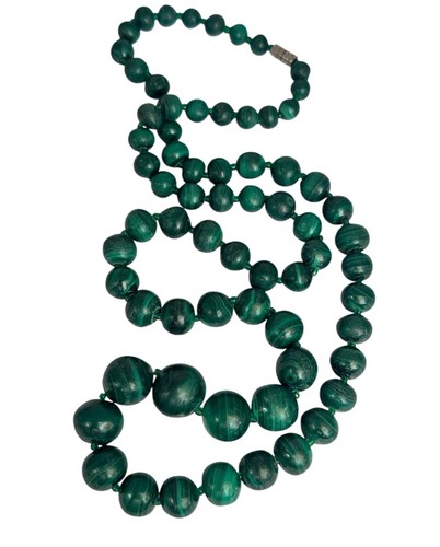 Vintage malachite graduated - vintage,