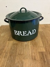Vintage Green Enamel Large
