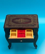 Antique Waltershausen/Biedermeier SEWING TABLE with Drawer c. late 19th c, 7cm H