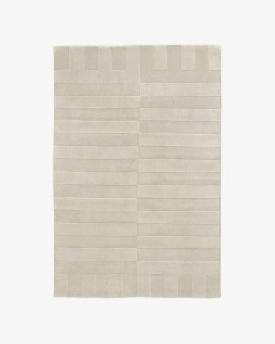 Hand tufted wool rug 12ft - rug,