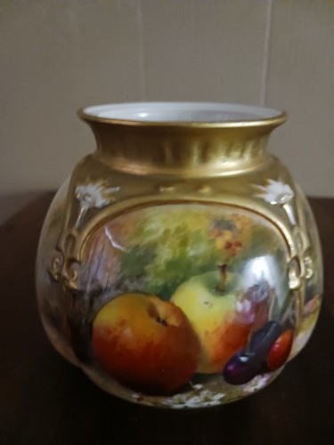 Royal worcester hand painted - hand,