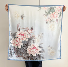 100% Silk Mulberry 35'' Scarf