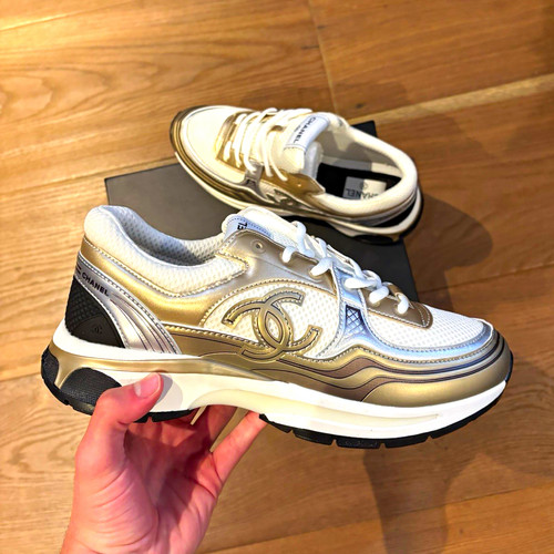 Chanel mesh low top - low, up
