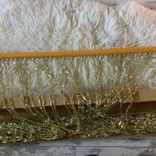 Vintage Gold Plastic Door Fly