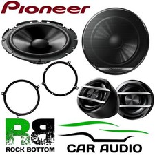 Pioneer AUDI TT 1998-2006 600 Watts Component Kit Front Door Car Speakers