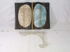 MOTHERS DAY Thank You Plaque Book Style & Stand Appreciation Mum Lovely Words