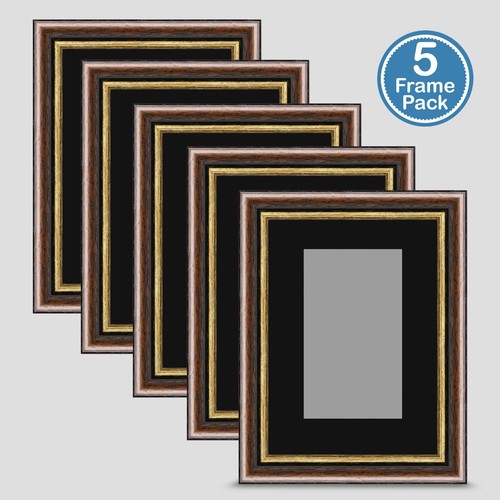 Photo frame brown gold - photo, 7x5