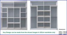Modern Sliding Wardrobe| Large