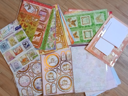 Hunkydory rainbow card making - rainbow,