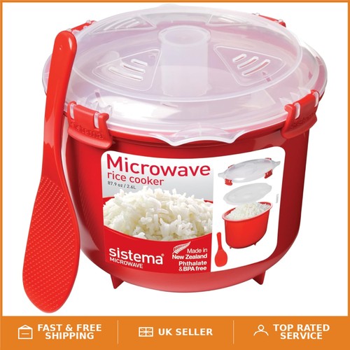Stylish red microwave - stylish, 2.6l