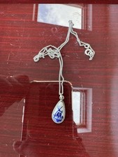 Vintage Beautiful Delft Necklace Silver 835 hallmarked