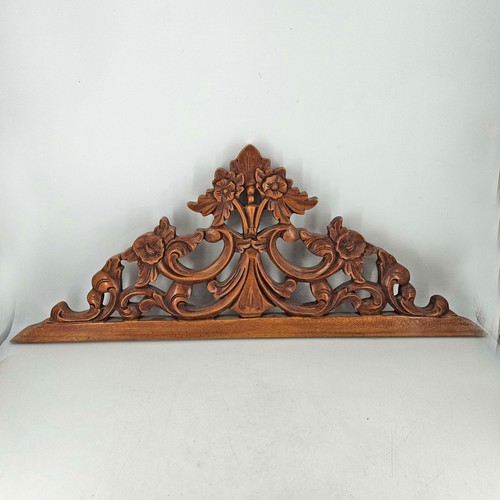Vintage carved wood french - wood,