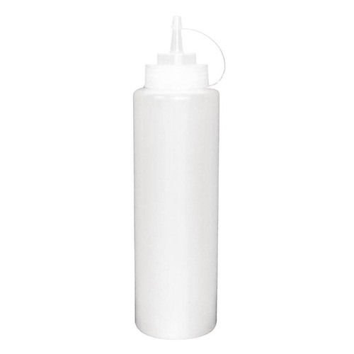 Clear squeeze sauce - clear, bottle