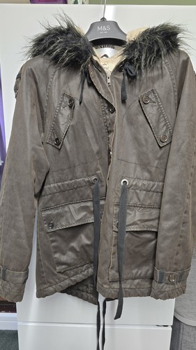Ladies coat waxed - ladies,