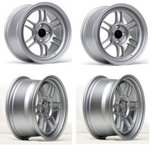 4 x ULTRALITE F1  15" x 7.5" 4x100 et30 alloys fits MAZDA MX5 CIVIC MINI