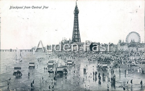 Vintage blackpool from central - from,