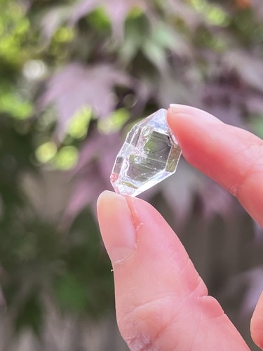 Herkimer diamond double - herkimer, water