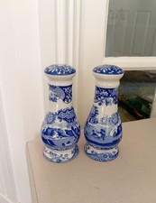 Spode Blue Italian Large Salt