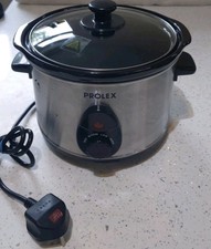 Prolex slow cooker stainless - cooker,